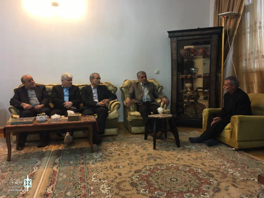 دیدار با هنر مند پیشکسوت تئاتر اردبیل