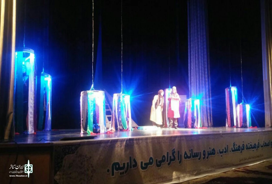 گزارش تصویری اجرای نمایش«زنان میمون دژ» در اردبیل