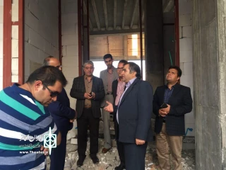 معاون وزیر از تالار شهر اردبیل بازدید کرد