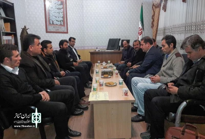 با حضور رئیس انجمن نمایش استان،

جلسه هم اندیشی بررسی وضعیت تئاتر در پارس آباد برگزار شد