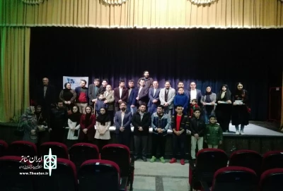 تجلیل از بانوان تئاتری پارس آباد