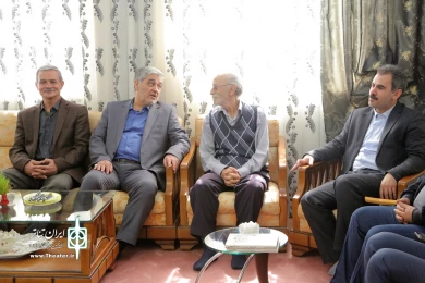 تجلیل از پیشکسوتان تئاتراردبیل