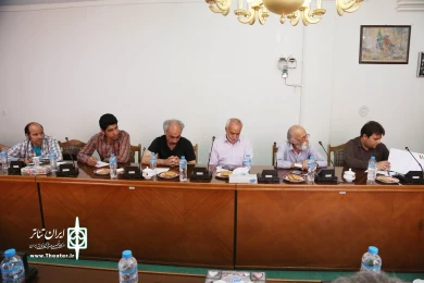 نشست صمیمی مسئول اموراستان های اداره کل هنرهای نمایشی با فعالین تئاتری اردبیل