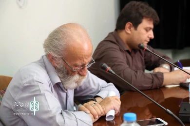 نشست صمیمی مسئول اموراستان های اداره کل هنرهای نمایشی با فعالین تئاتری اردبیل