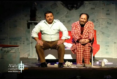 اجرای نمایش«جایی که پیاده رو تموم میشه» برای هیئت انتخاب جشنواره فجر/ عکاس: پروین بهرامی