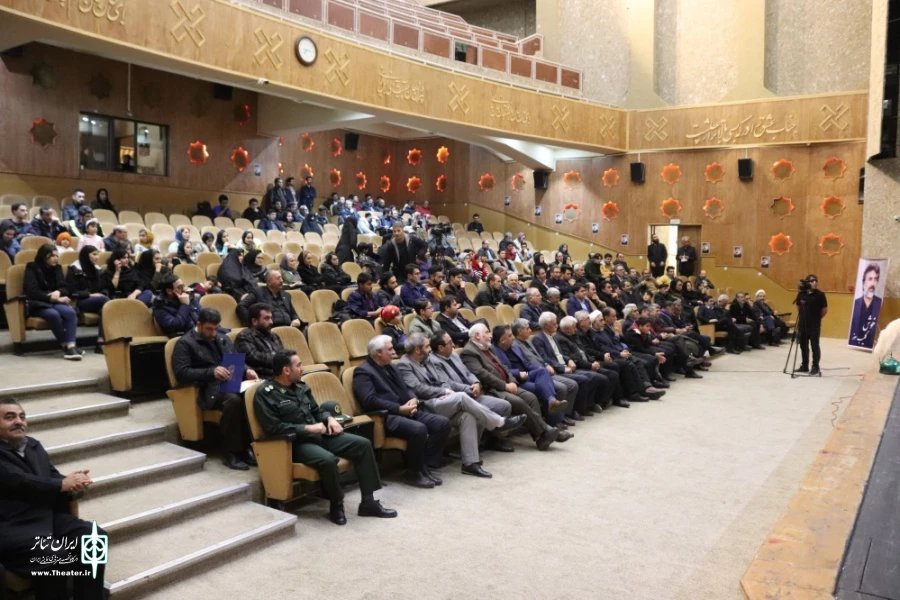 پاسداشت فروغ تئاتر اردبیل/ عکاس: امیررضا نوریان