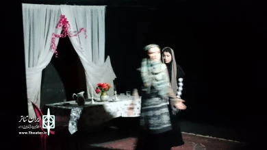 اجرای نمایش«حریربر زمینه سرب» در اردبیل
