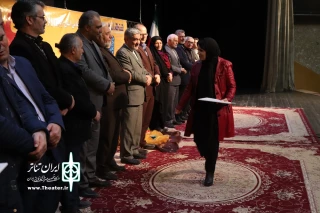 افتخارآفرینان تئاتری اردبیل، مورد تجلیل قرار گرفتند