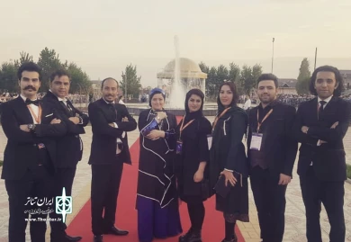 سفر گروه نمایشی«وخداونددرون یک مرد دوقلب قرارنداد»به روسیه