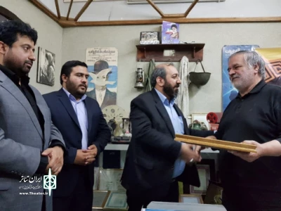 دیدار رئیس سازمان بسیج هنرمندان کشور با خانواده زنده یاد یوسف جاوید