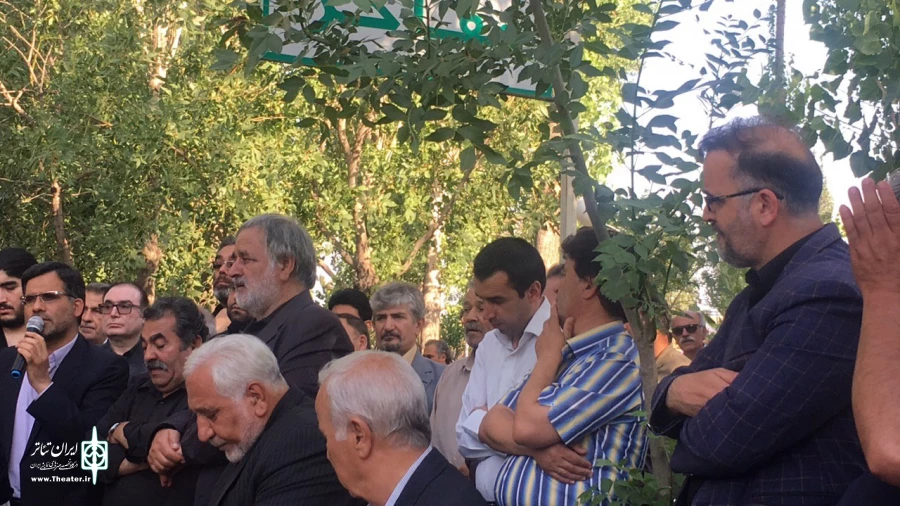 مراسم چهلم زنده یاد یوسف جاوید/ عکاس: شاهین فرزانه
