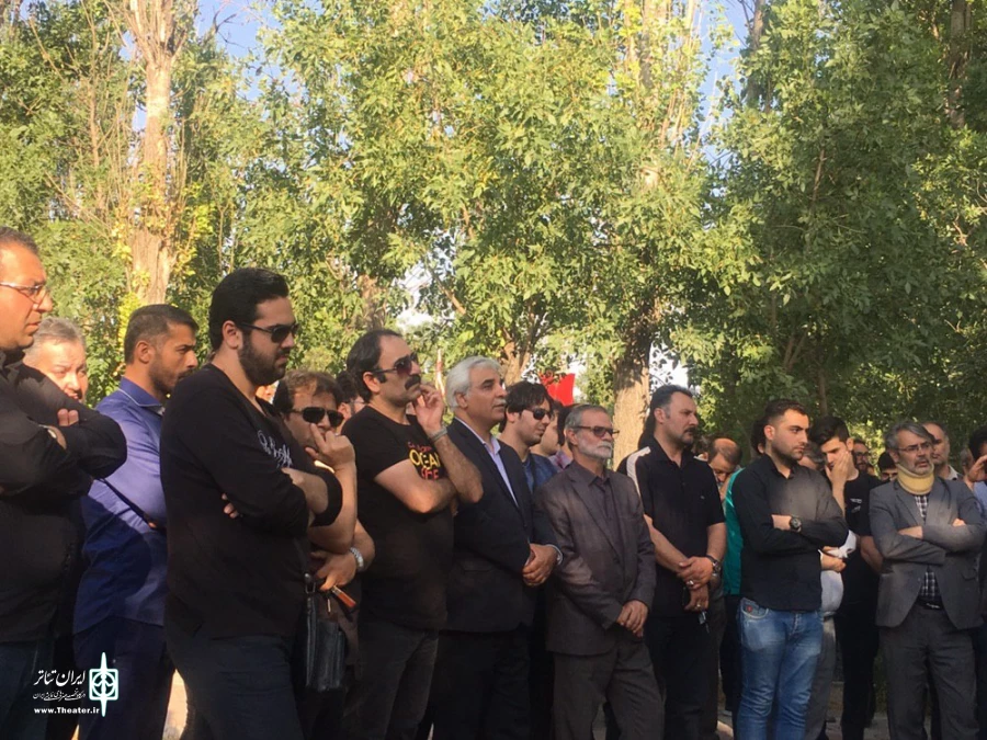 مراسم چهلم زنده یاد یوسف جاوید/ عکاس: شاهین فرزانه