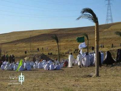 نمایش واقعه غدیر در شهر مرزی بیله سوار مغان
