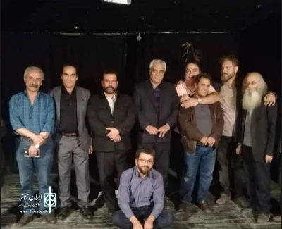 «پرده سوم» گروه تئاتر فروغ در پلاتوی استاد نجفلو