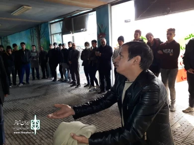 نمایش«نگفتن یا نه گفتن» در اردبیل
