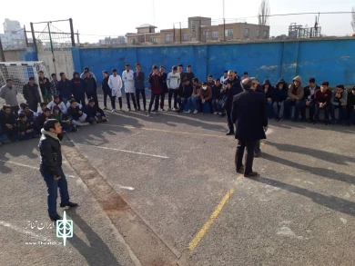 نمایش«نگفتن یا نه گفتن» در اردبیل