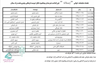 در دومین برنامه نمایشنامه خوانی زمستانه

«سایه به سایه» در اردبیل خوانده می شود