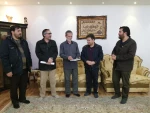 تجلیل از حبیب زاده