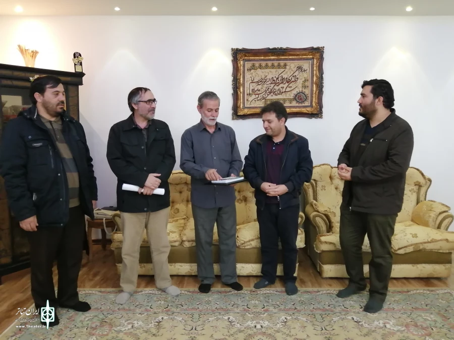 تجلیل از حبیب زاده