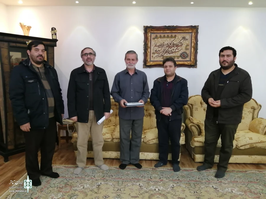 تجلیل از حبیب زاده