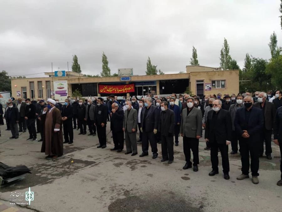 وداع با چیشکسوت تئاتر اردبیل
