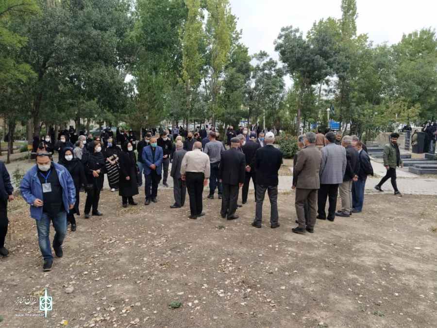 وداع باپیشکسوت تئاتر اردبیل