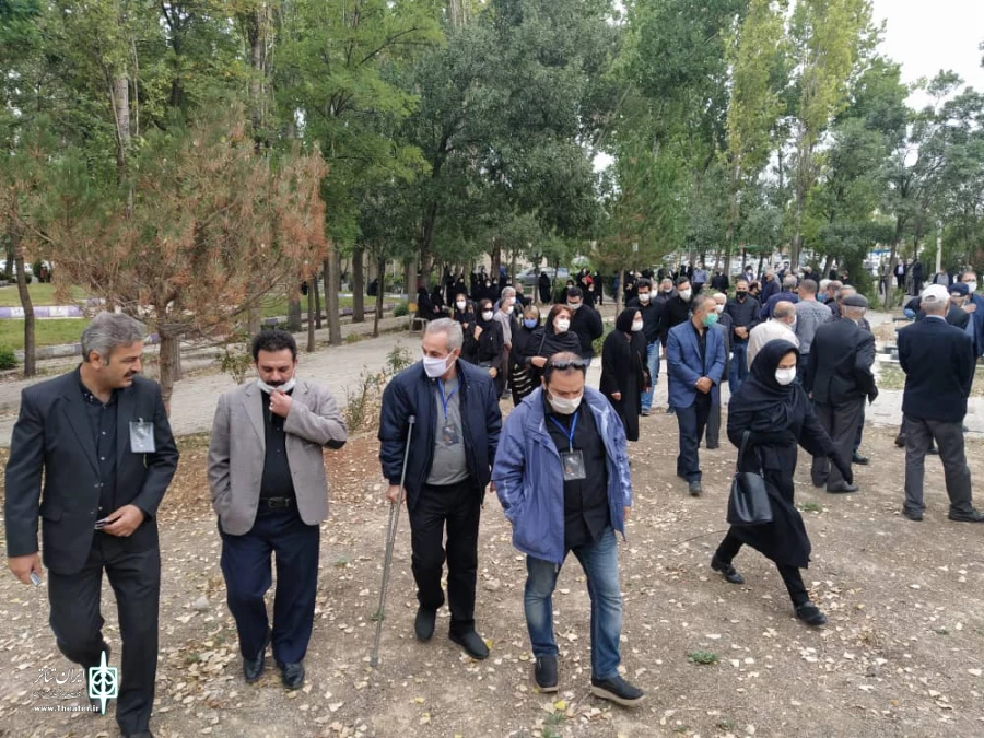 وداع با پیشکسوت تئاتر اردبیل