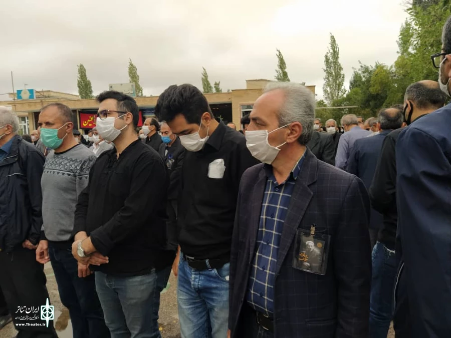 وداع با پیشکسوت تئاتر اردبیل