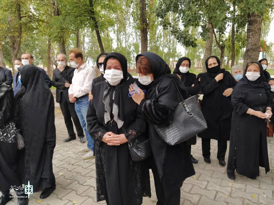 وداع با پیشکسوت تئاتر اردبیل