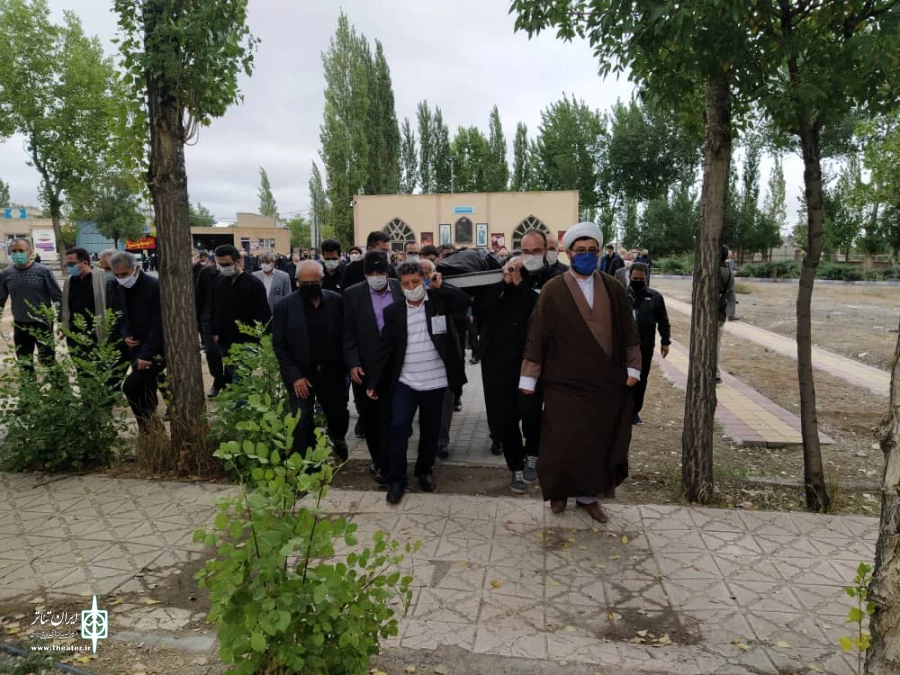 وداع با پیشکسوت تئاتر اردبیل