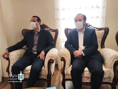 حضور مدیرکل صداو سیمای اردبیل در منزل زنده یاد اکبر منصوری
