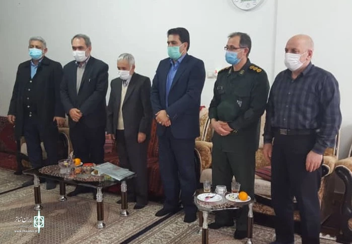 دیدار با خانواده شهیدان تئاتری