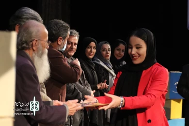 اختتامیه جشنواره تئاتر استانی اردبیل/ عکاس: امیر حسین شهری