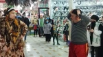 نمایش خیابانی «گویدن پیل یاغماز» در گرمی
