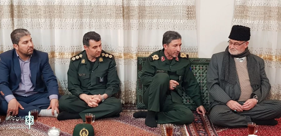 دیدار با خانواده شهید عظیمی ججین