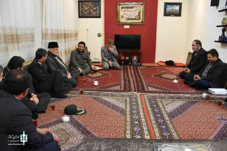 دیدار با خانواده شهید عظیمی ججین