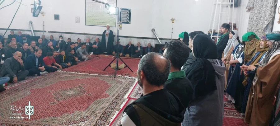اجرای قانلی محراب در شهرستان گرمی