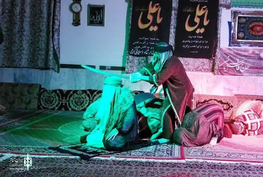اجرای قانلی محراب در شهرستان گرمی