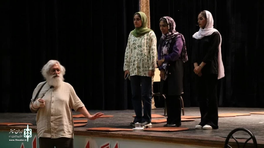 کارگاه انتقال تجربه بازیگری در اردبیل/ عکاس: محمدرضا باوفا