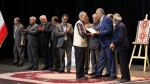تجلیل از برترین ها و فعالین تئاتری استان اردبیل/ عکاس: محمد رضا باوفا
