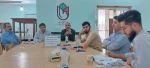 نشست هنرمندان تئاتر گرمی