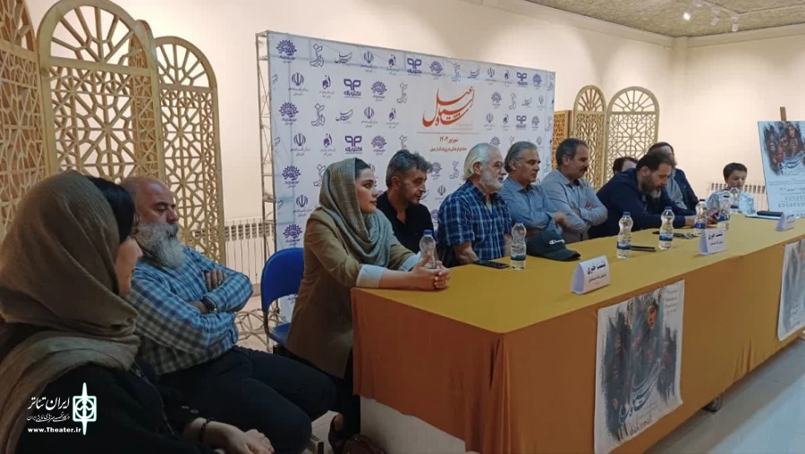 نشست خبری شاه اسماعیل/ عکس از ناصر برزگر