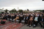 نماینده ولی فقیه در استان اردبیل نمایش «1320» را تماشا کرد.