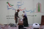 نماینده ولی فقیه در استان اردبیل نمایش «1320» را تماشا کرد.