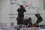 نماینده ولی فقیه در استان اردبیل نمایش «1320» را تماشا کرد.
