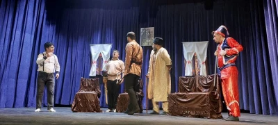 در تالار حافط گرمی:

«آفدابه» نمایش منتخب جشنواره تئاتر شادمانه اجرا شد