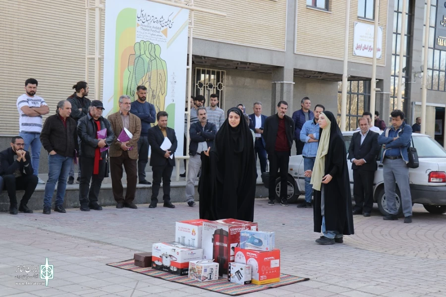 روز اول جشنواره تئاتر استانی اردبیل/عکاس: طاهر حضرتی