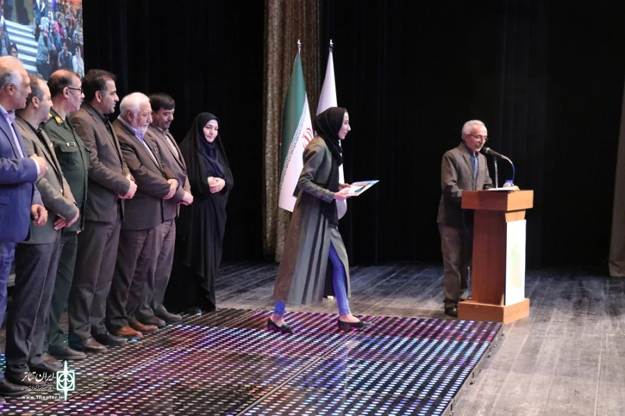 اختتامیه جشنواره تئاتر استان اردبیل/عکاس: طاهر حضرتی
