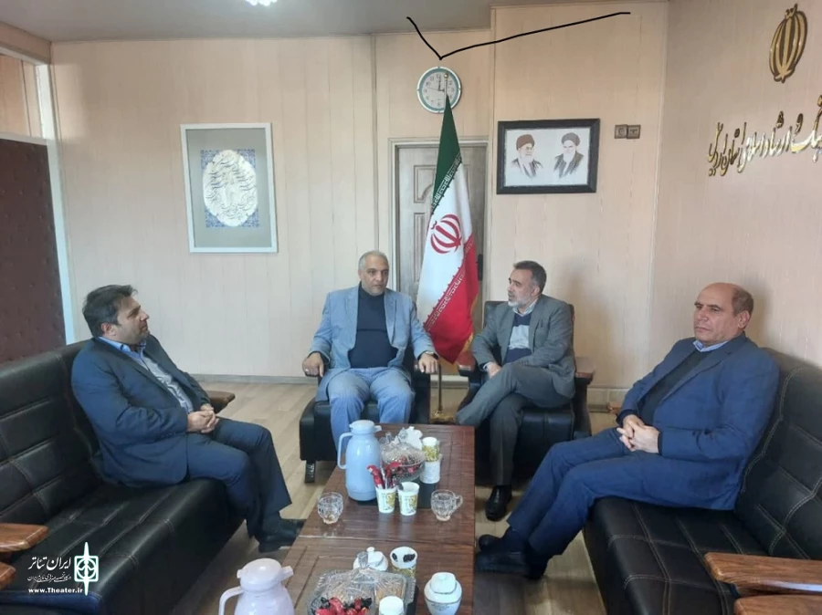 دیدار مدیرکل هنرهای نمایشی با مدیرکل ارشاد اردبیل