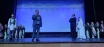 حضور کاظم نظری در جمع گروه اجرایی نمایش لیلی و مجنون